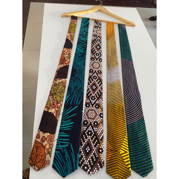 African inspired ties