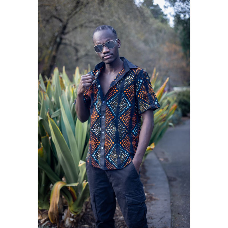 Kabina  african print shirt