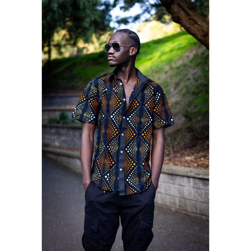Kabina  african print shirt