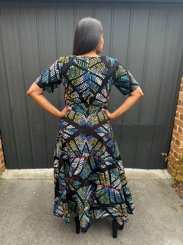 Tsitsi crop top and skirt