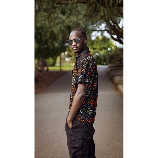Kabina  african print shirt