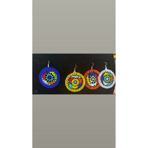 Round  earrings