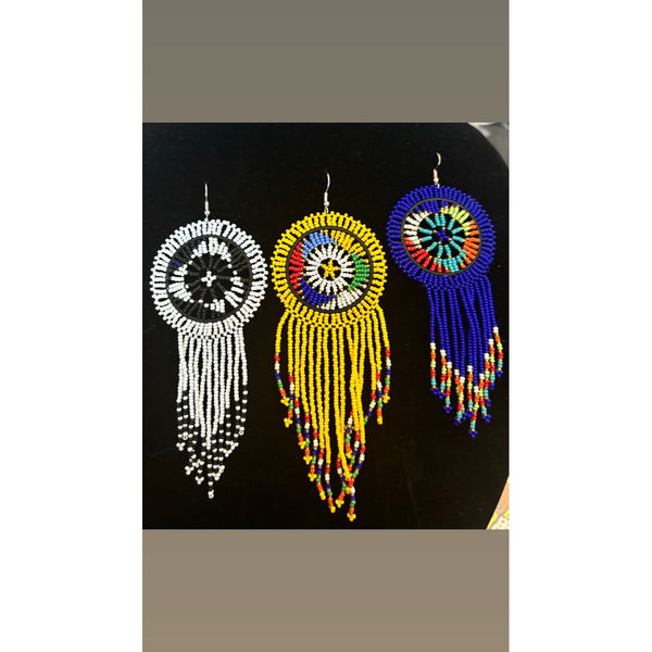 Tasseled earrings