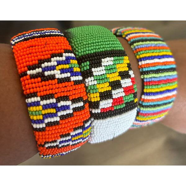 Multi-coloured bangles