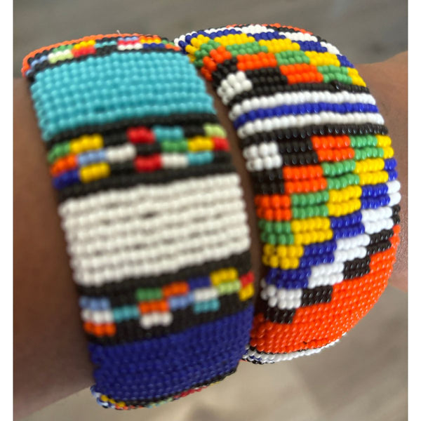 Multi-coloured bangles