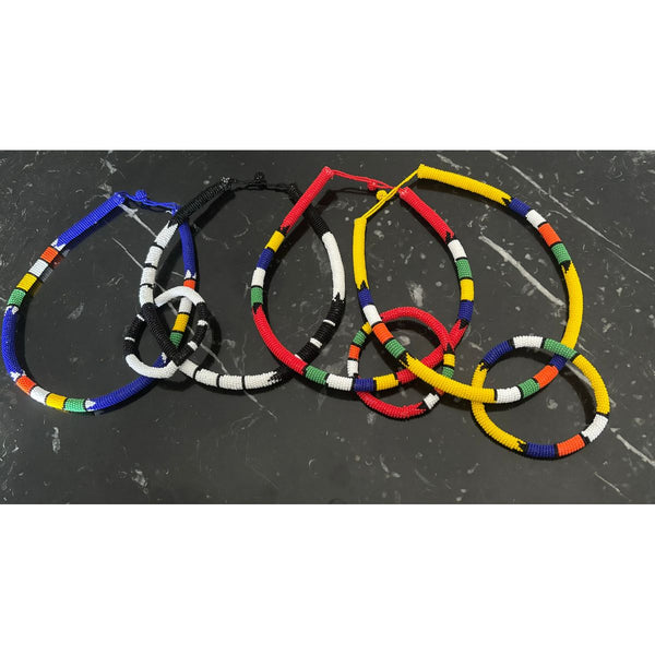 Neckpiece and bangle