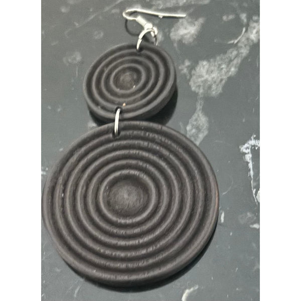 Wooden earrings