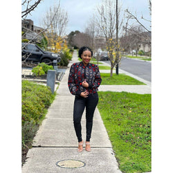 Rutendo bomber jacket - Savannah Fashions