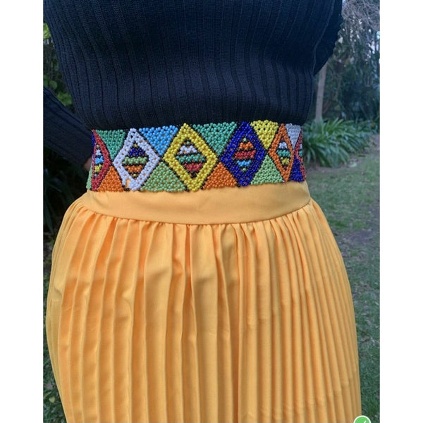 African beaded belts - Savannah Fashions