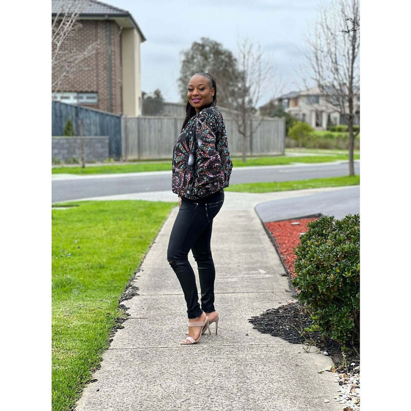 Chiedza bomber jacket - Savannah Fashions