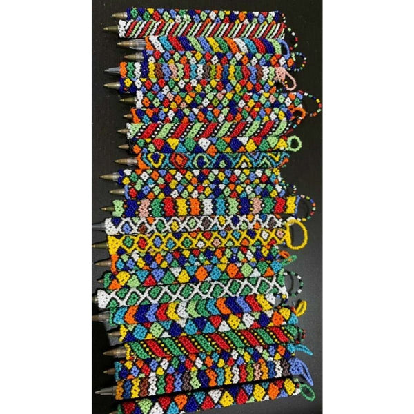Zulu Beaded Pen covers - Savannah Fashions
