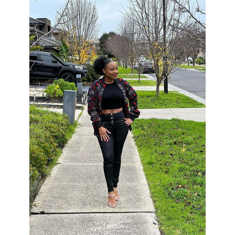 Rutendo bomber jacket - Savannah Fashions