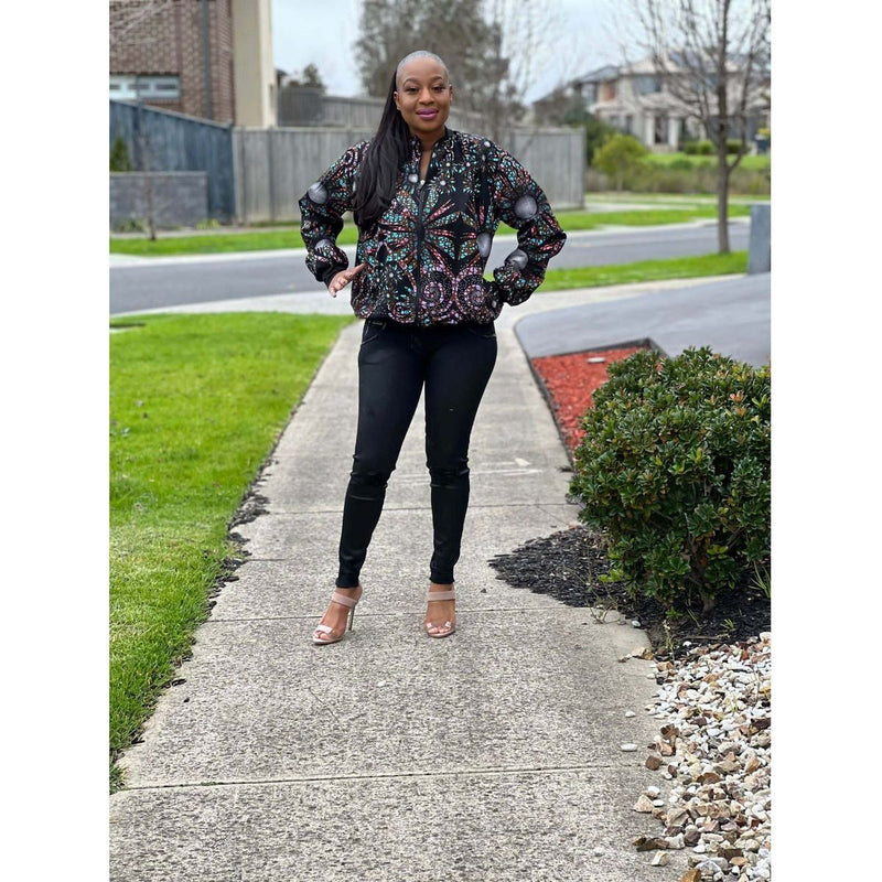 Chiedza bomber jacket - Savannah Fashions